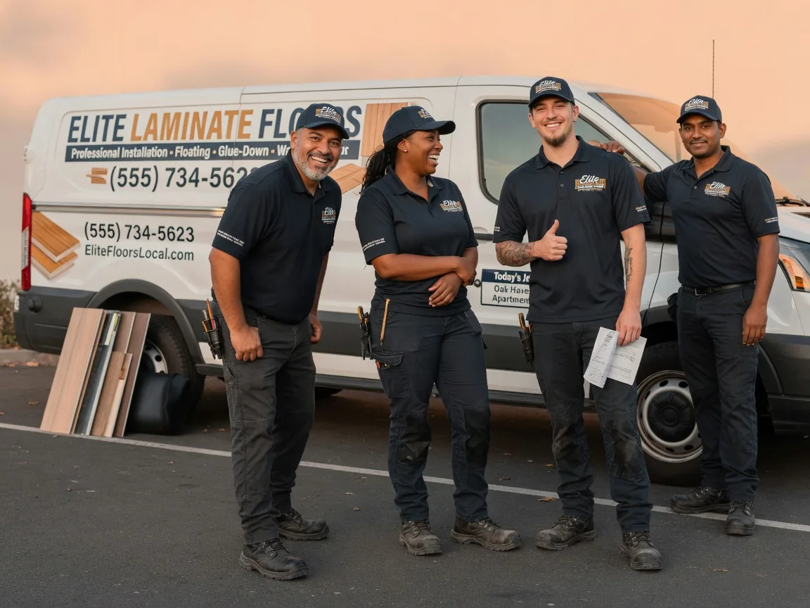 Laminate flooring installation company in Rushmore, MN